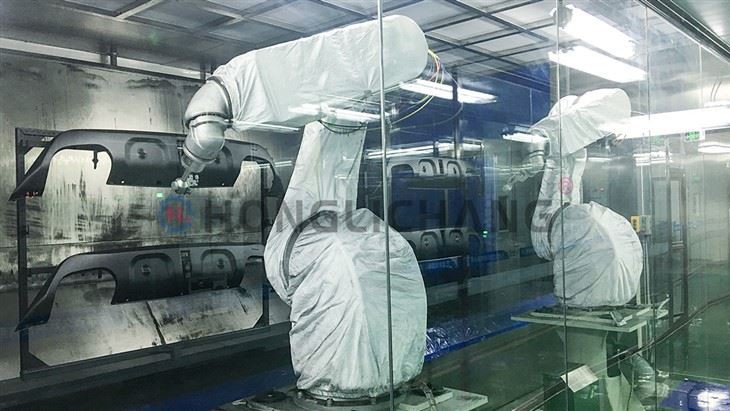 बम्पर पेंट की दुकान