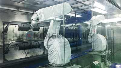 बम्पर पेंट की दुकान